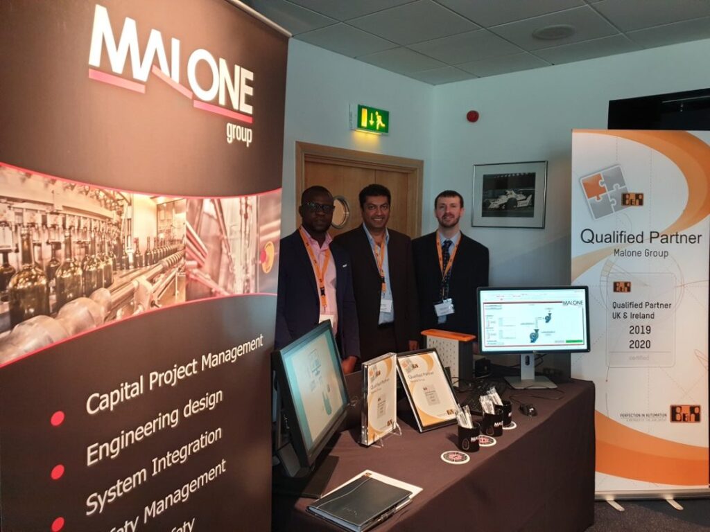 Malone Group exhibiting at the B&R UK & Ire Innovations Day 2019